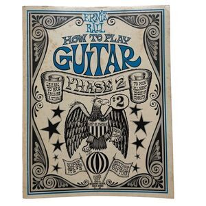 ERNIE BALL How To Play Guitar Phase 2 (1972, Softcover)